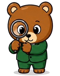 査定するクマ